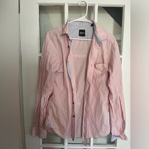 Born by Ted Baker pink pinstripe shirt